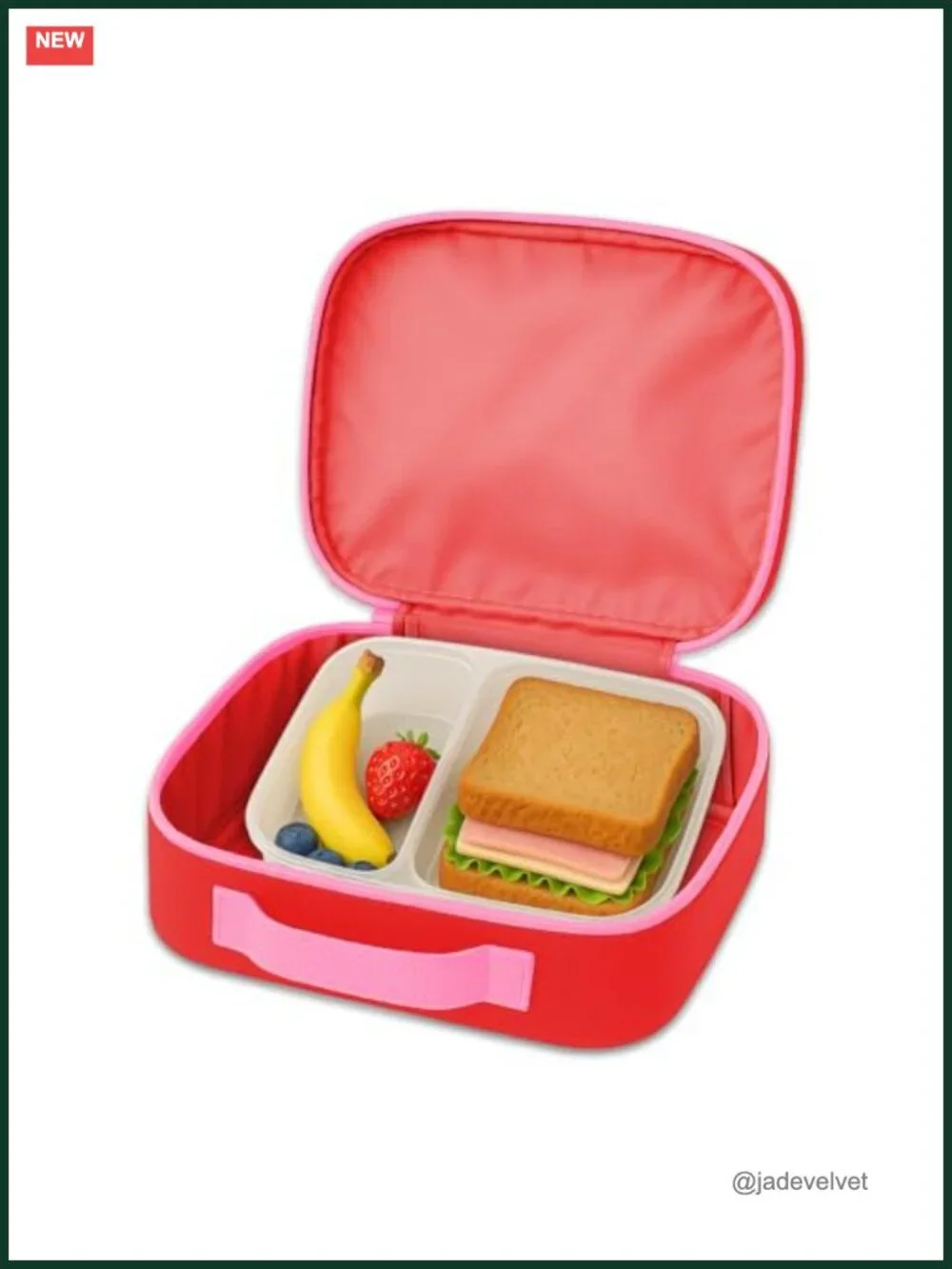 16in Kids Backpack with Lunch Box Set - Minnie Mouse Bookbag Insulated Lunch Bag